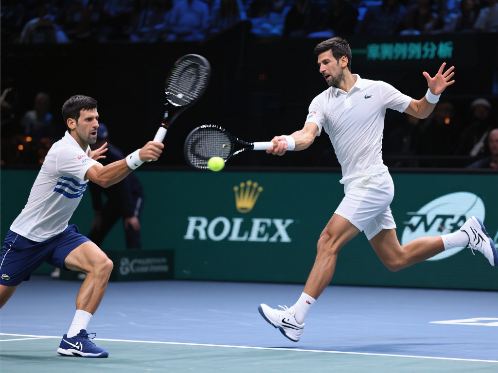 正手对轰之争:侧身抢攻定胜负 案例分析:在某次ATP比赛中,世界排名前